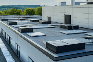 A Residential Building Showcasing Recent Roof Waterproofing Services in Sacramento, CA
